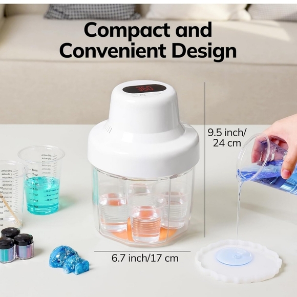 Winartton Resin Bubble Remover   Machine R-141E 360S 600S Jewelry Debubble Machi - Picture 6 of 16